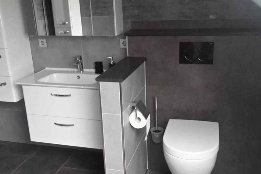 Ferienwohnung Weserblick Hessisch Oldendorf Zewnętrze zdjęcie
